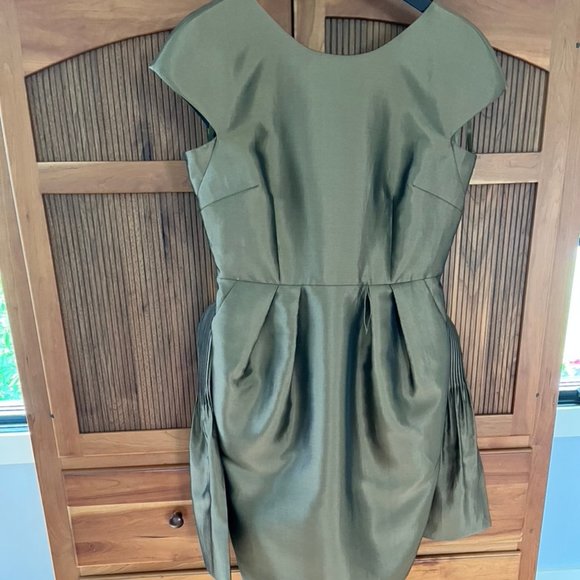 Alex Evenings Bronze Cocktail Dress, sz 10 - Picture 6 of 10